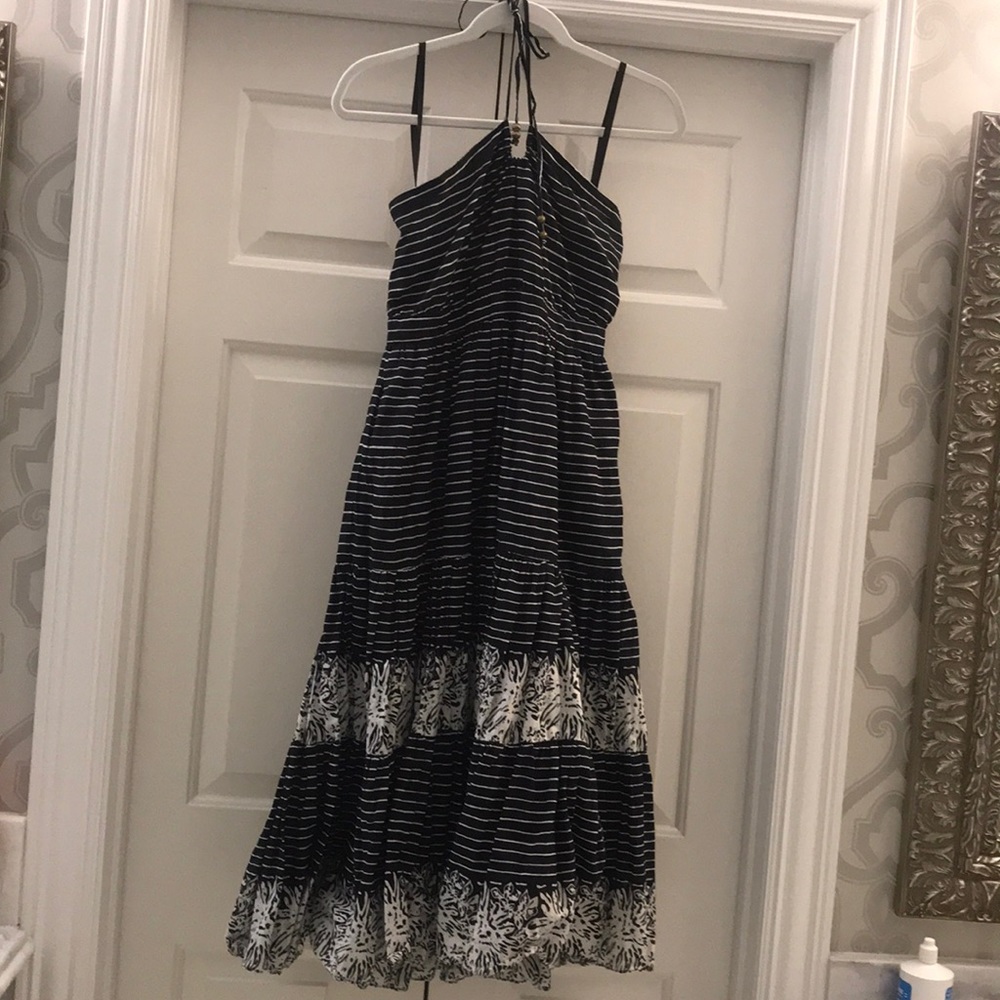 Gap halter midi dress